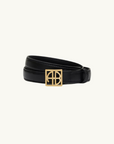 Monogram Belt BLACK & GOLD Anine Bing-Anine Bing-Frolic Girls