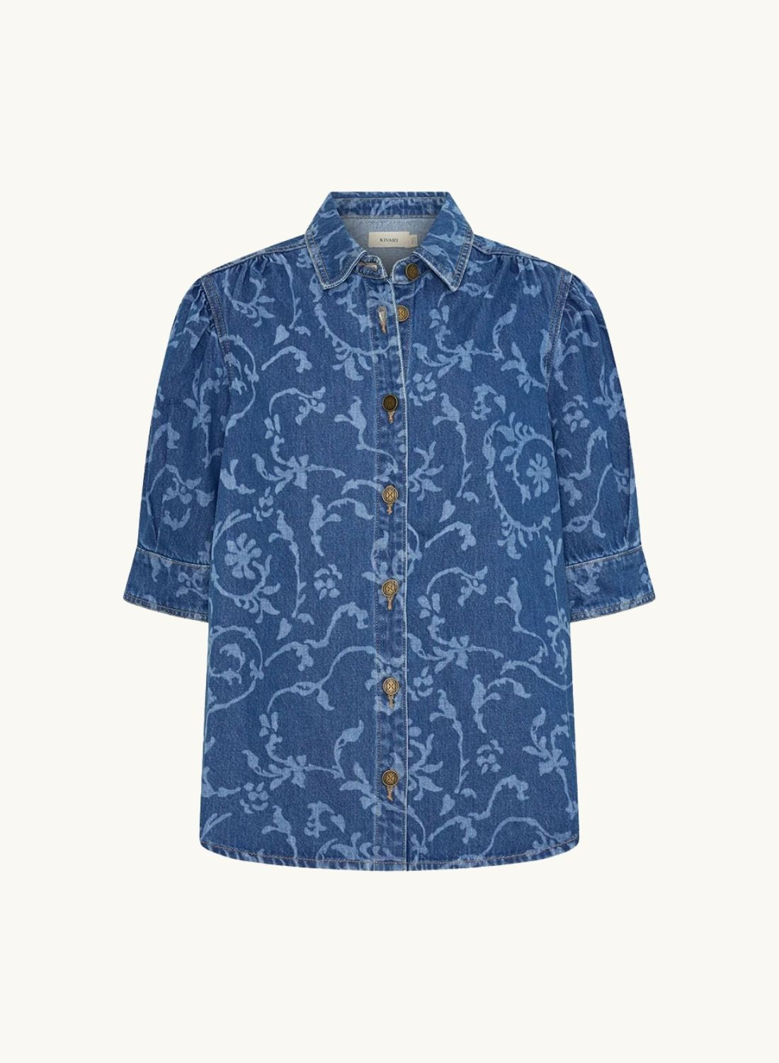 Kivari Elina Denim Shirt in Blue