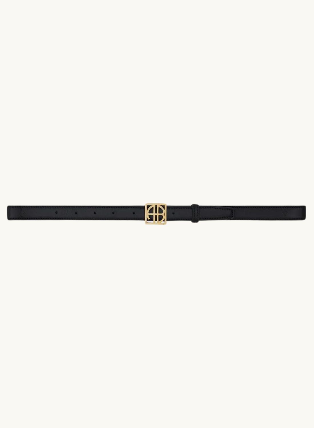 Monogram Belt BLACK &amp; GOLD Anine Bing-Anine Bing-Frolic Girls