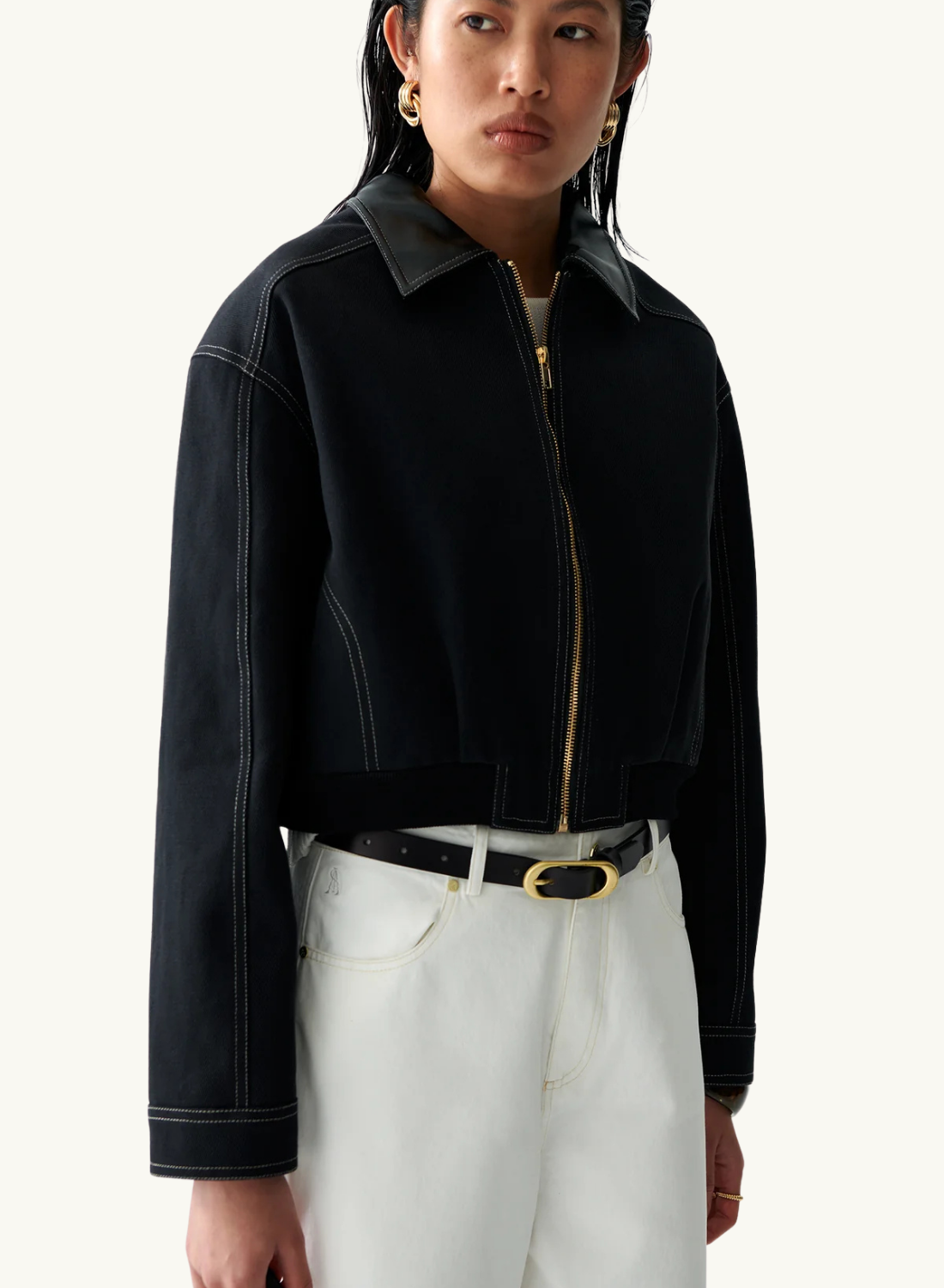 Sancia Mira Belt in Black