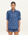 Kivari Elina Denim Shirt in Blue
