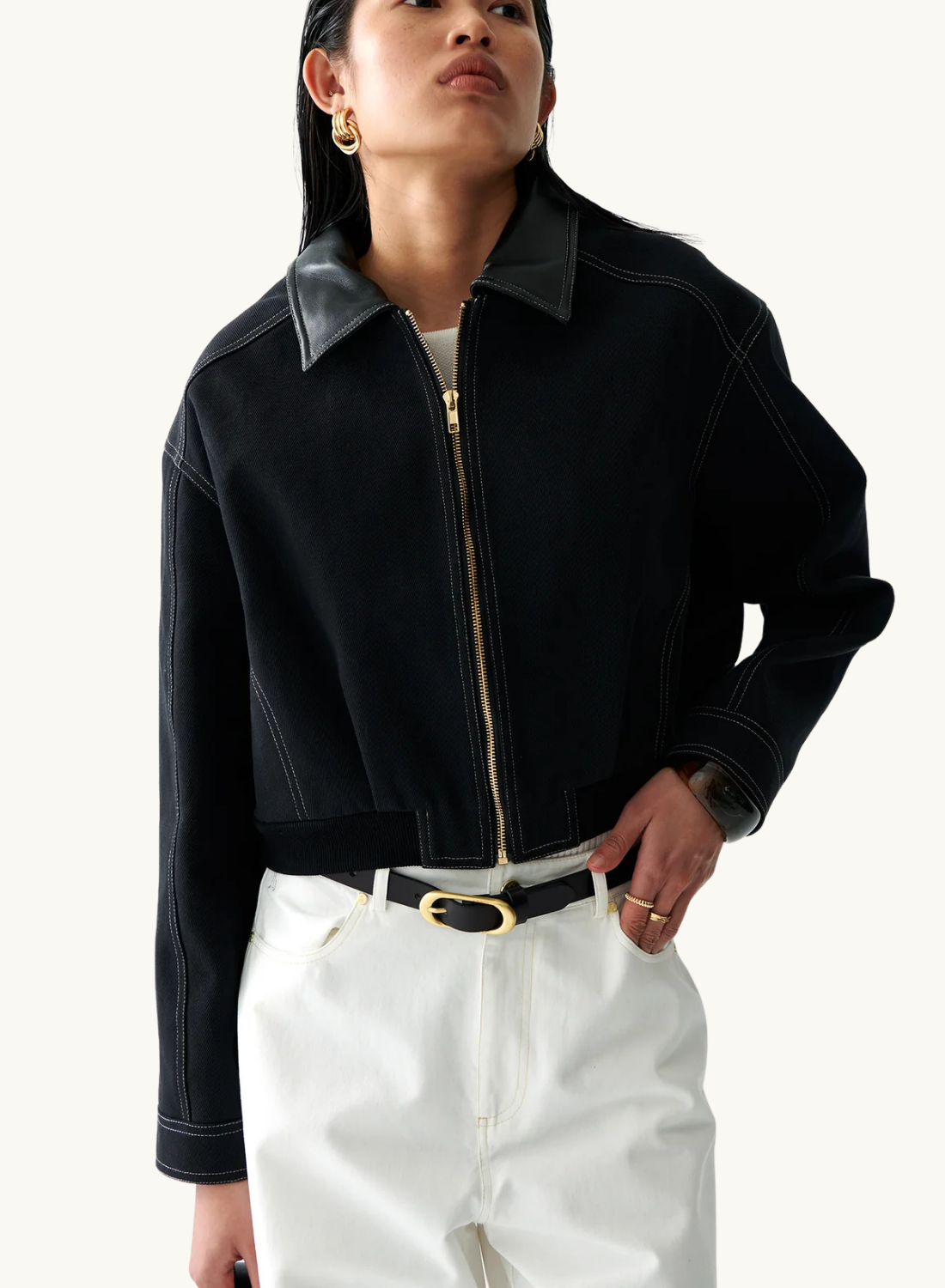 Sancia Mira Belt in Black