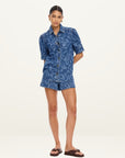 Kivari Elina Denim Shirt in Blue