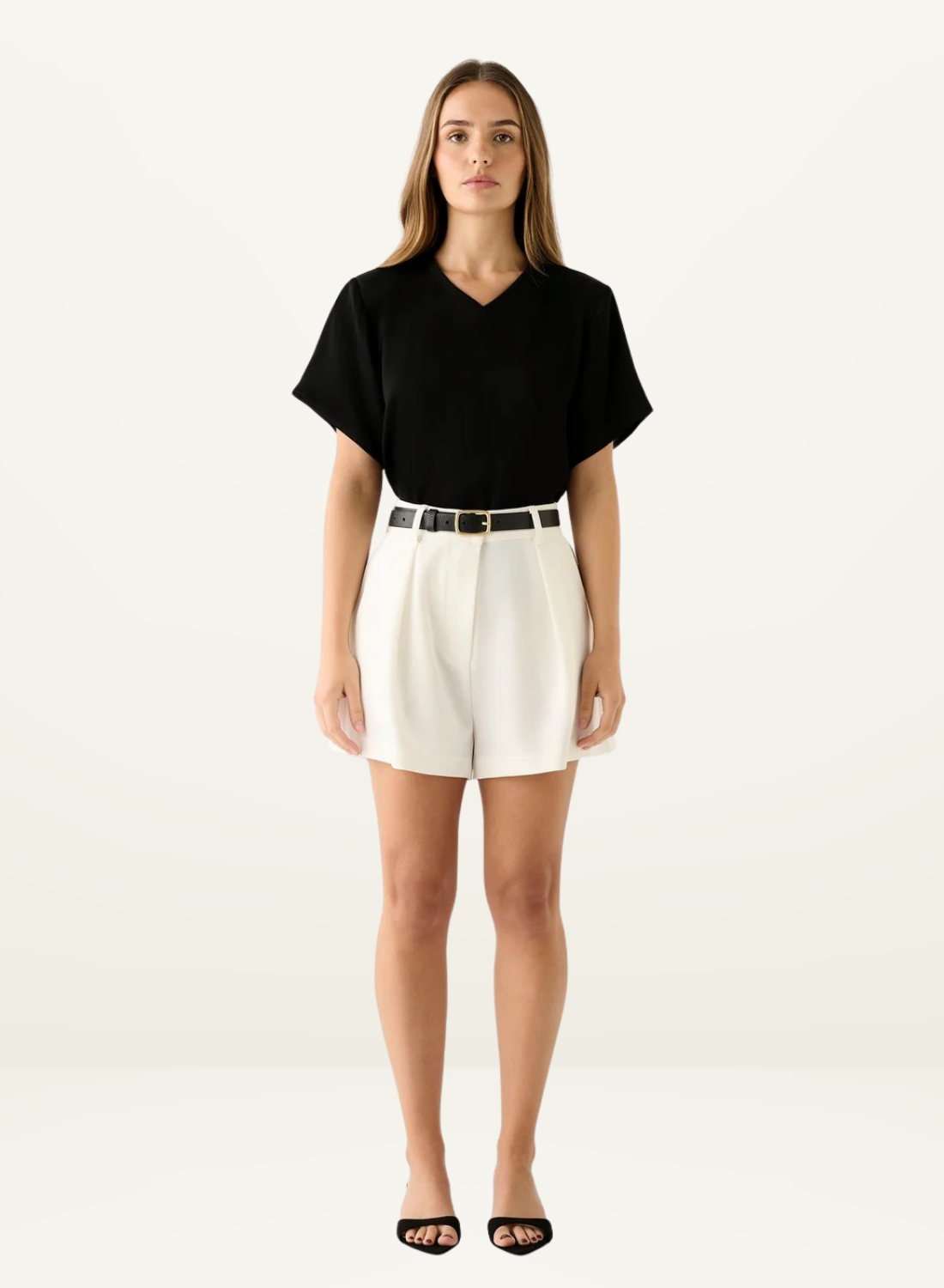 Esmaee Foreshore Tee in Black