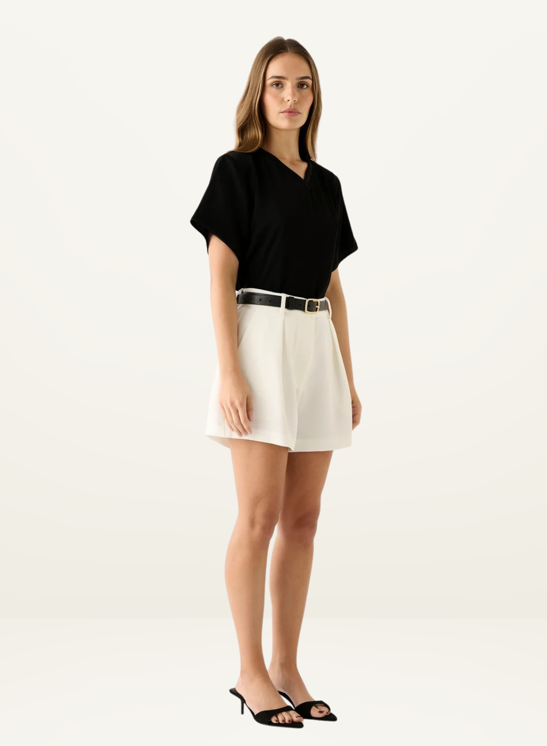 Esmaee Foreshore Tee in Black