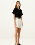 Esmaee Foreshore Tee in Black