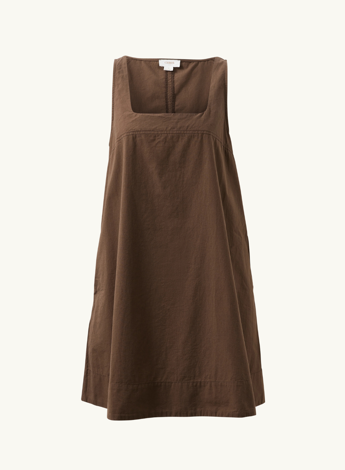 Parker Mini Dress in Chocolate