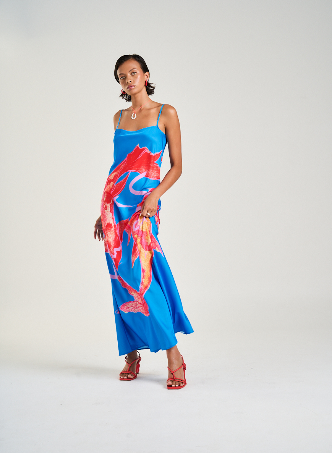Summi Summi Luna Maxi Dress in Koi // COMING SOON