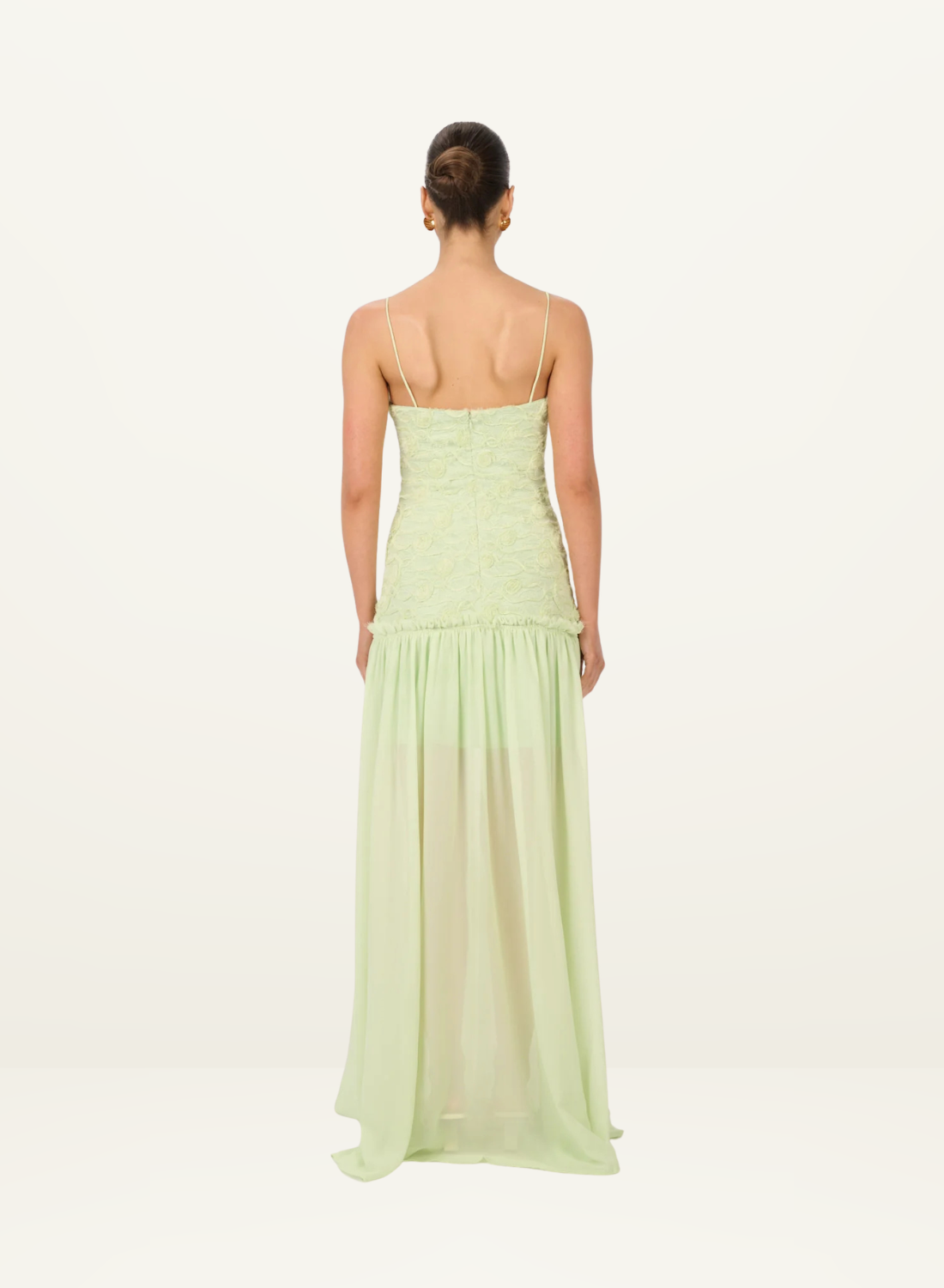 Jefre Sei Renata Maxi Dress in Mint