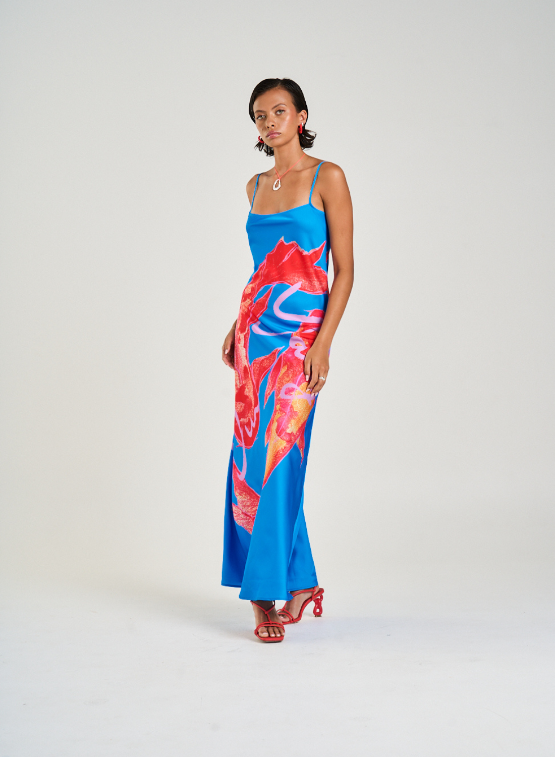 Summi Summi Luna Maxi Dress in Koi // COMING SOON