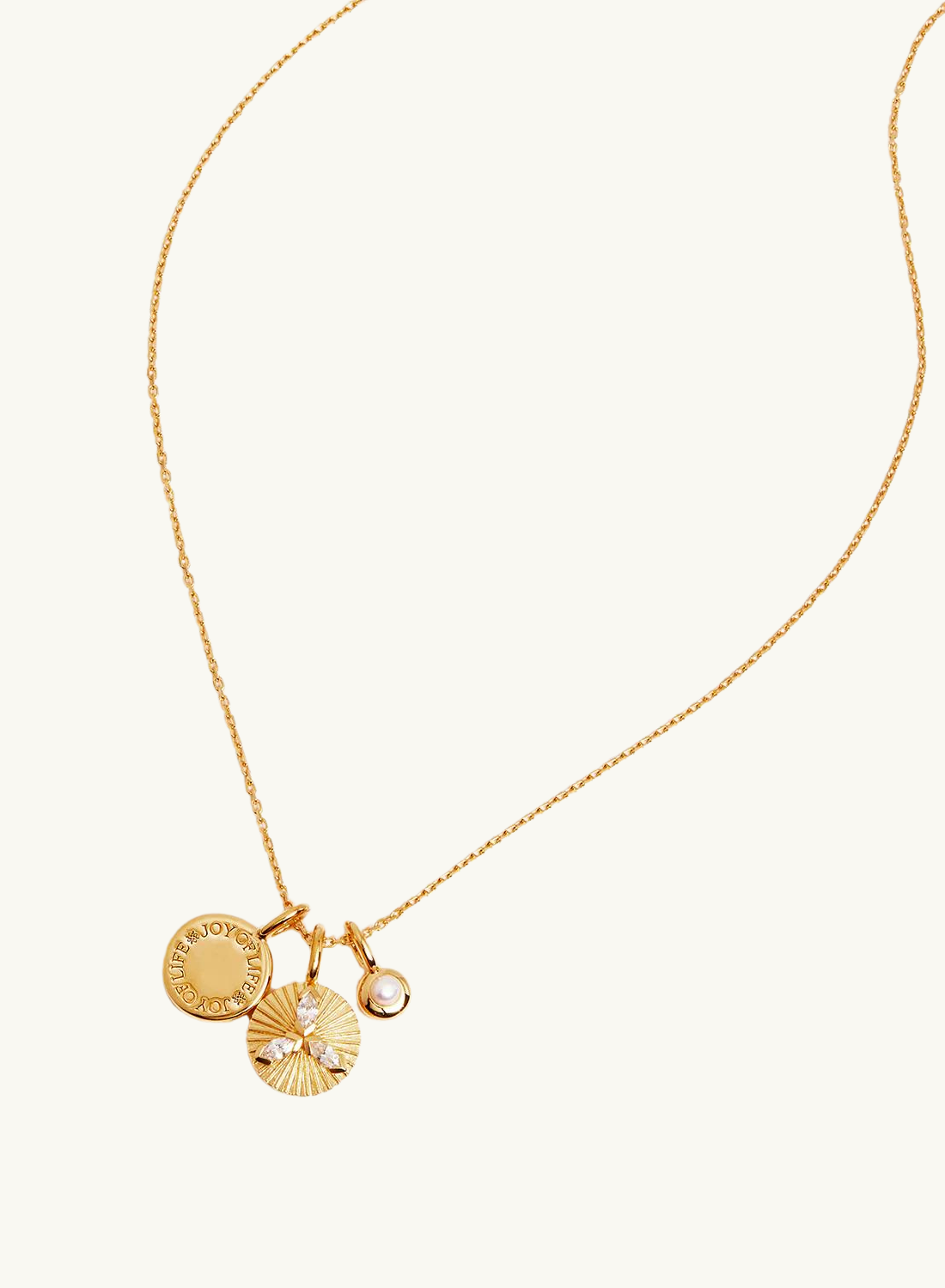 Joy Necklace GOLD By Charlotte-By Charlotte-Frolic Girls