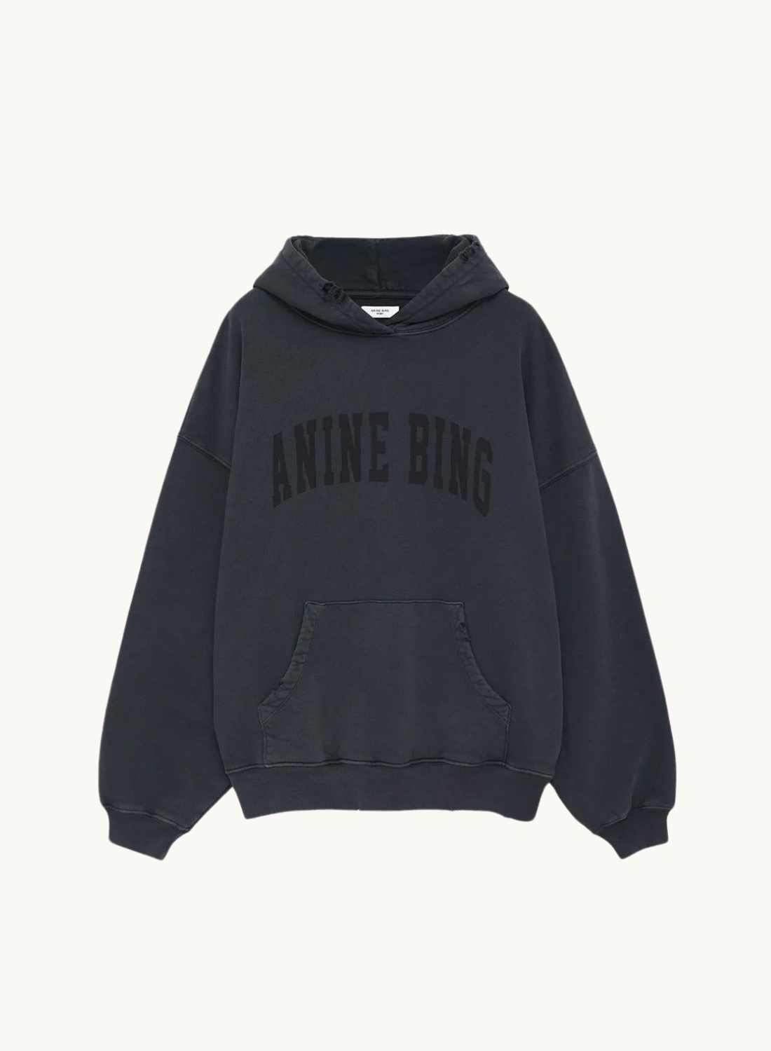 Harvey Sweatshirt WASHED BLACK Anine Bing-Anine Bing-Frolic Girls