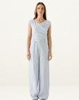 Esmaee Charter Top in Ice Blue
