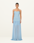 Jefre Sei Renata Maxi Dress in Bay Blu