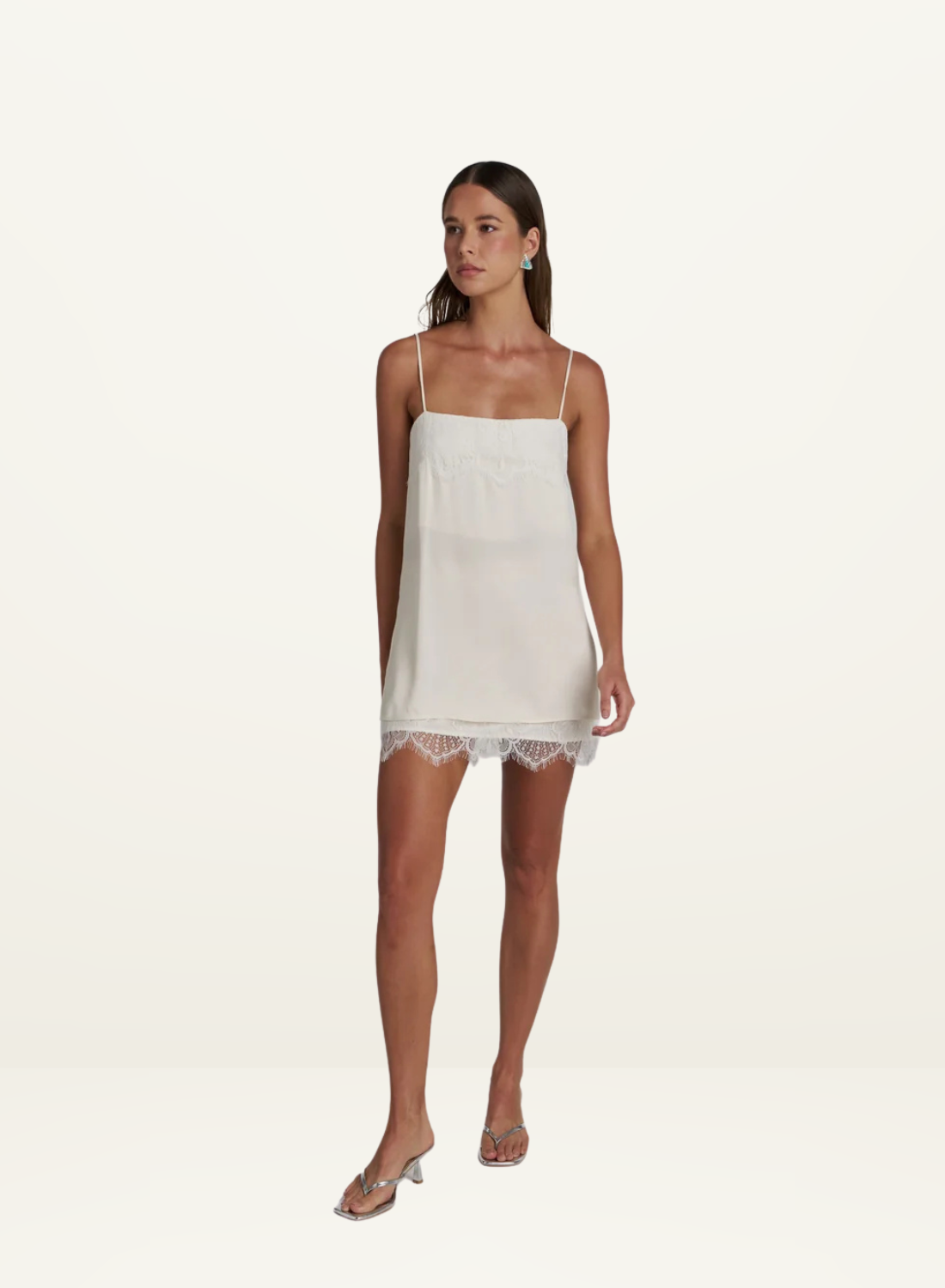 Summi Summi Florence Mini Skirt in White