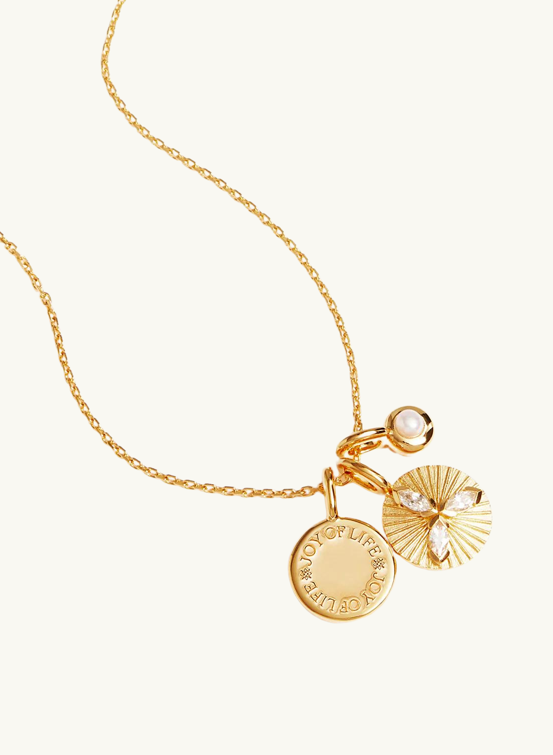 Joy Necklace GOLD By Charlotte-By Charlotte-Frolic Girls