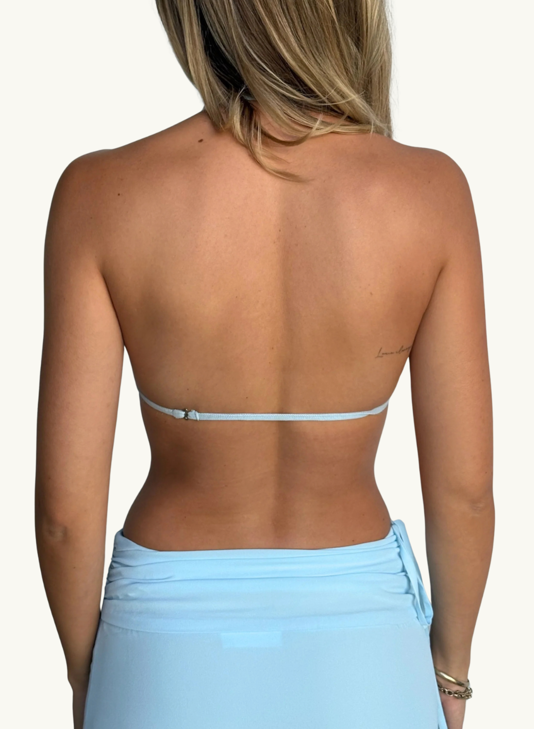 Ivymae Lace Halter in Sky // ARRIVING MID OCT