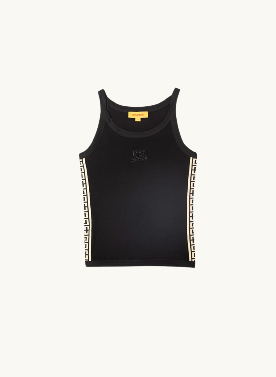 Geo Regular Tank BLACK Something Very Special-Something Very Special-Frolic Girls