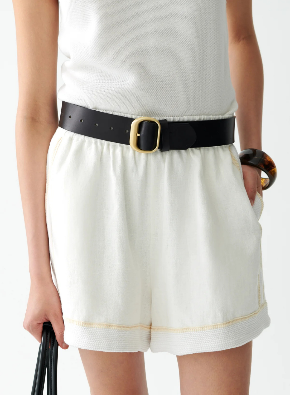 Sancia Salerno Belt in Black