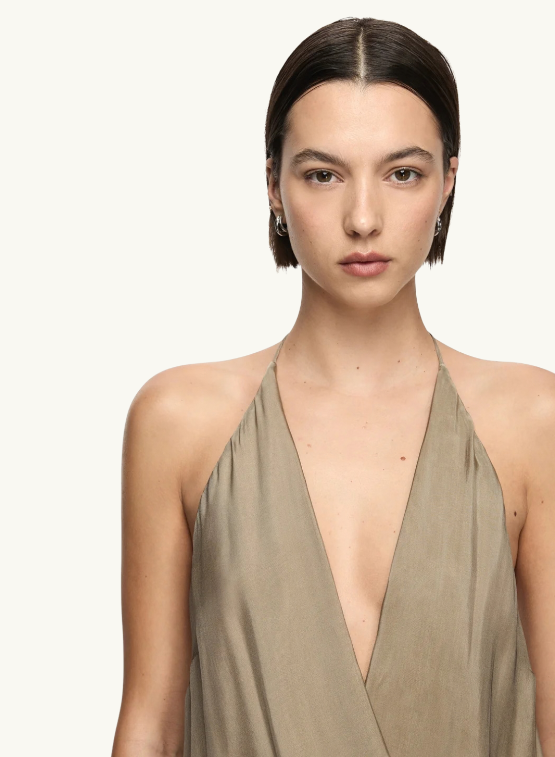 Bec + Bridge Kira Mini Dress in Khaki