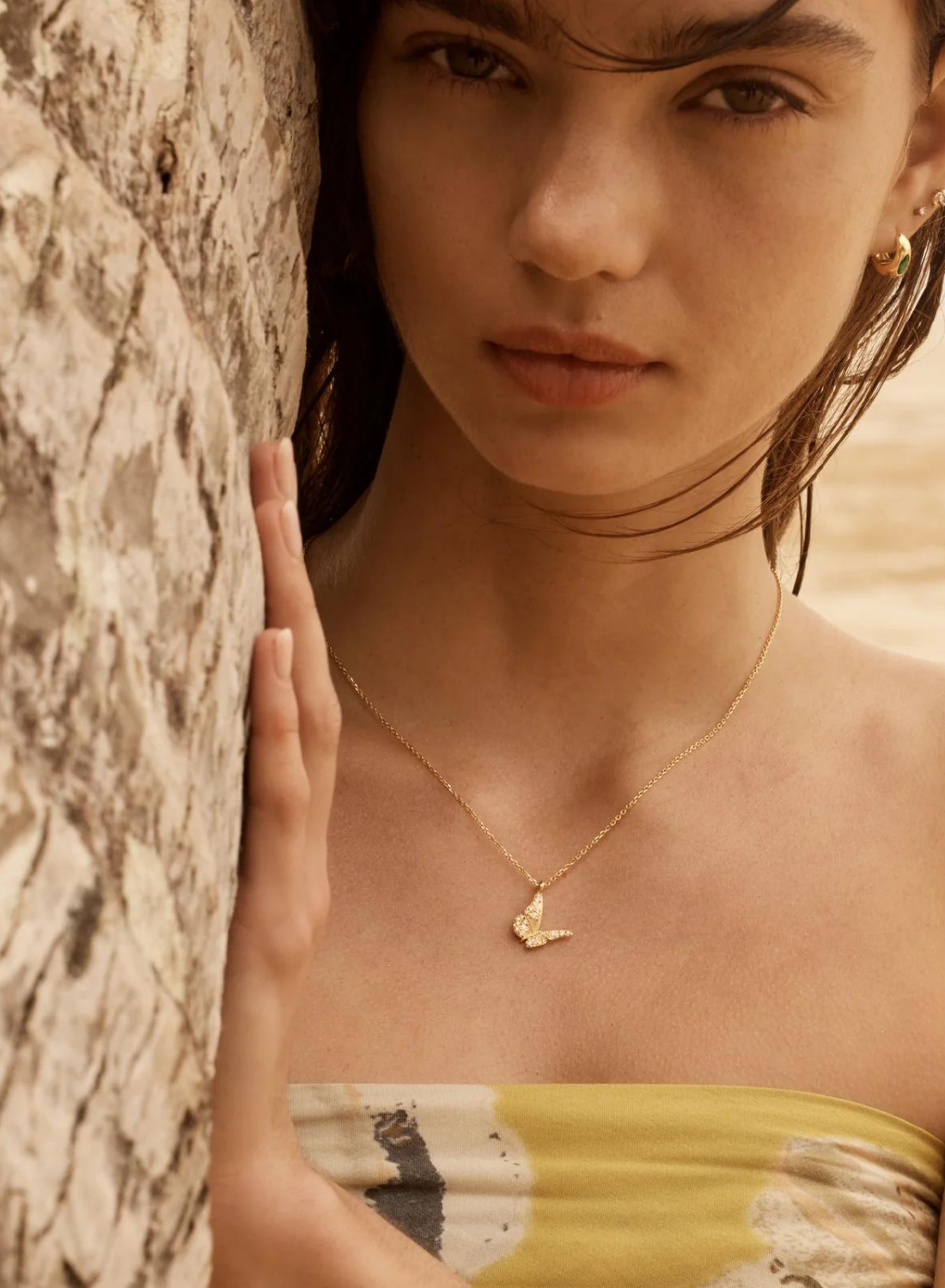 Wanderlust Necklace GOLD By Charlotte-By Charlotte-Frolic Girls