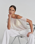 Summi Summi Crystal Top in White
