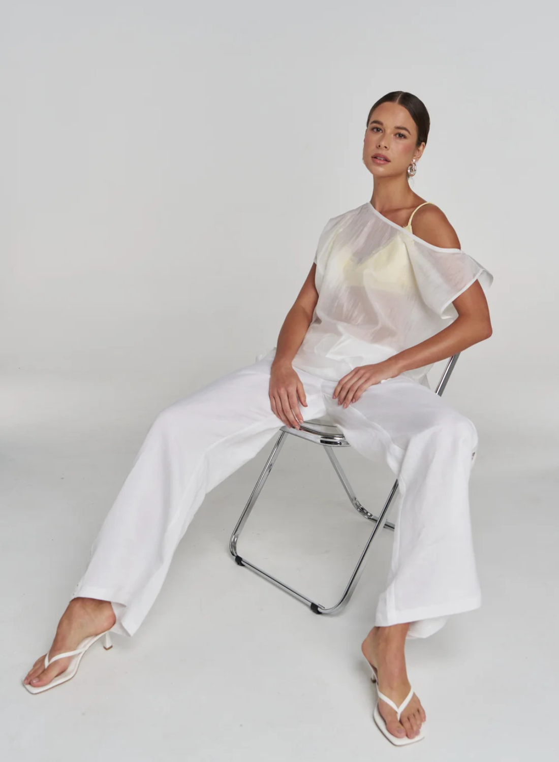 Summi Summi Crystal Top in White