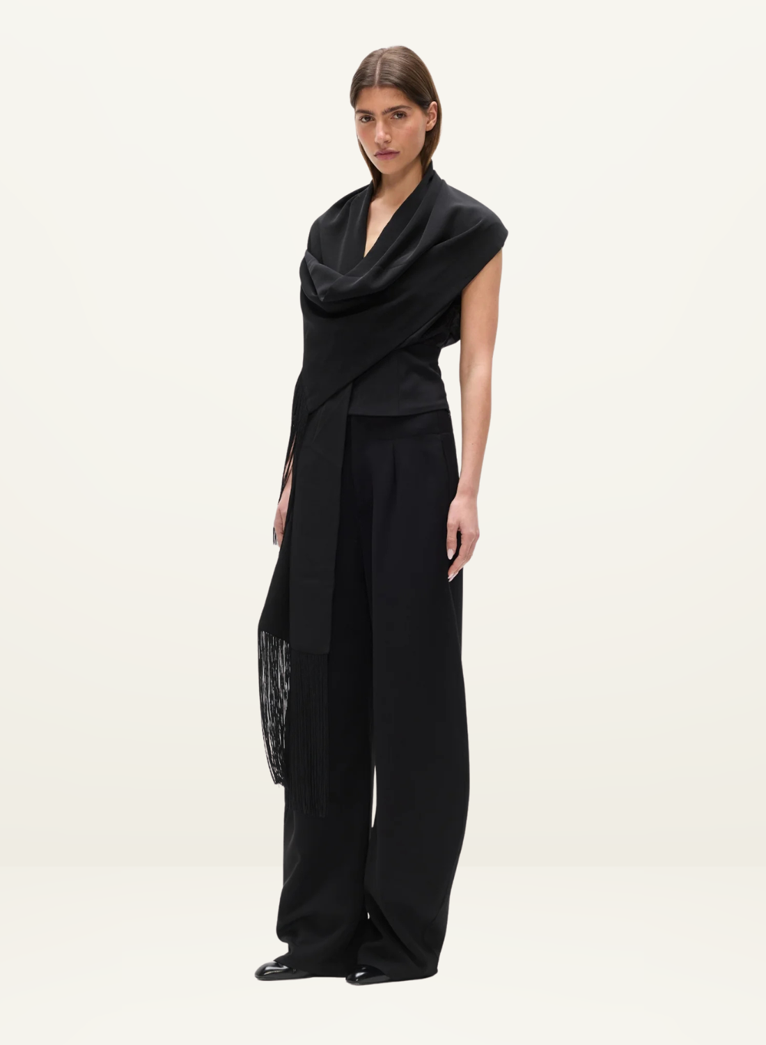 Bayse Inara Scarf in Black
