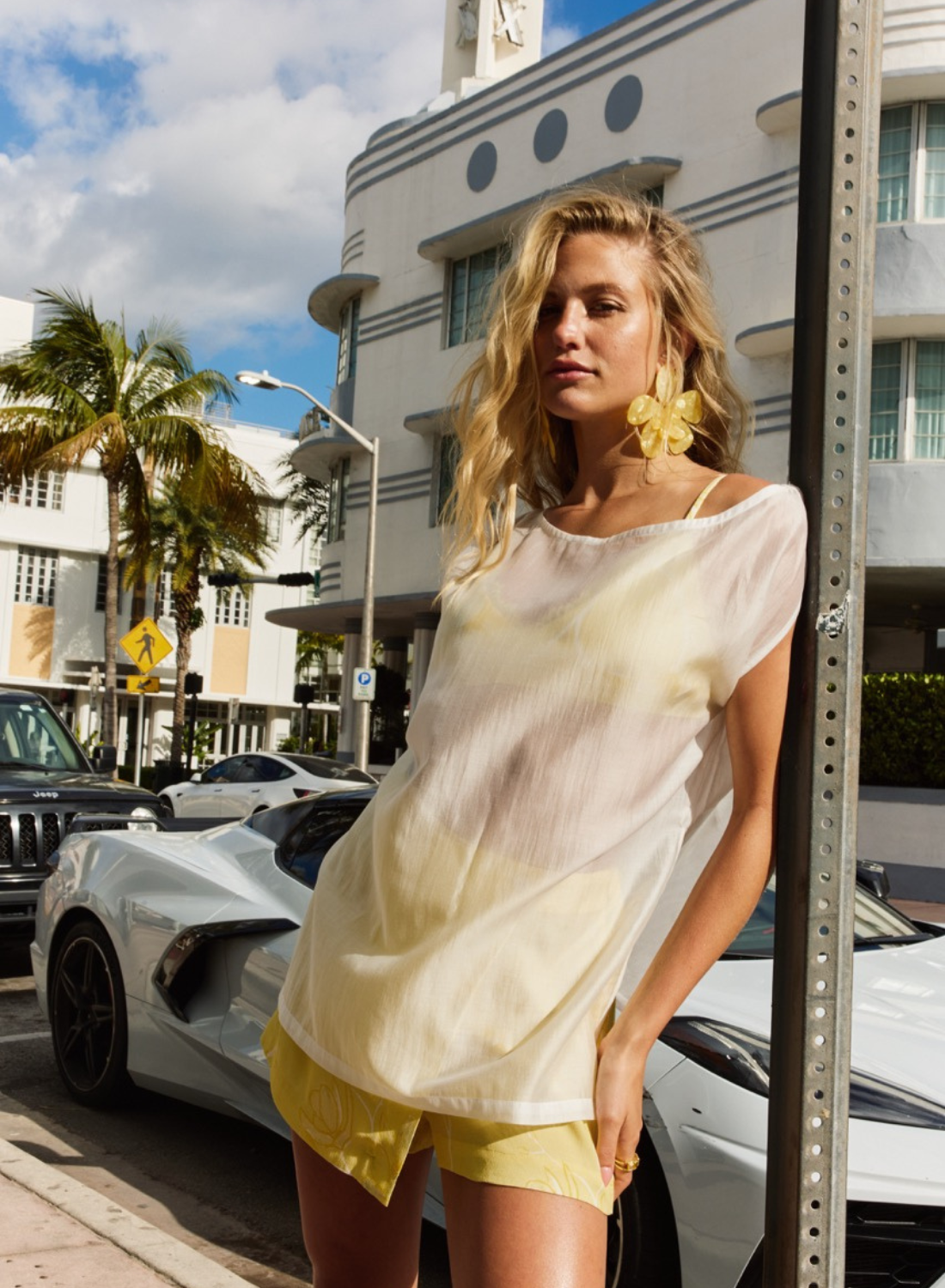 Summi Summi Crystal Top in White