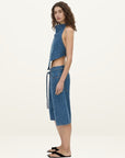 Camilla and Marc Rhodes Denim Short in Blue