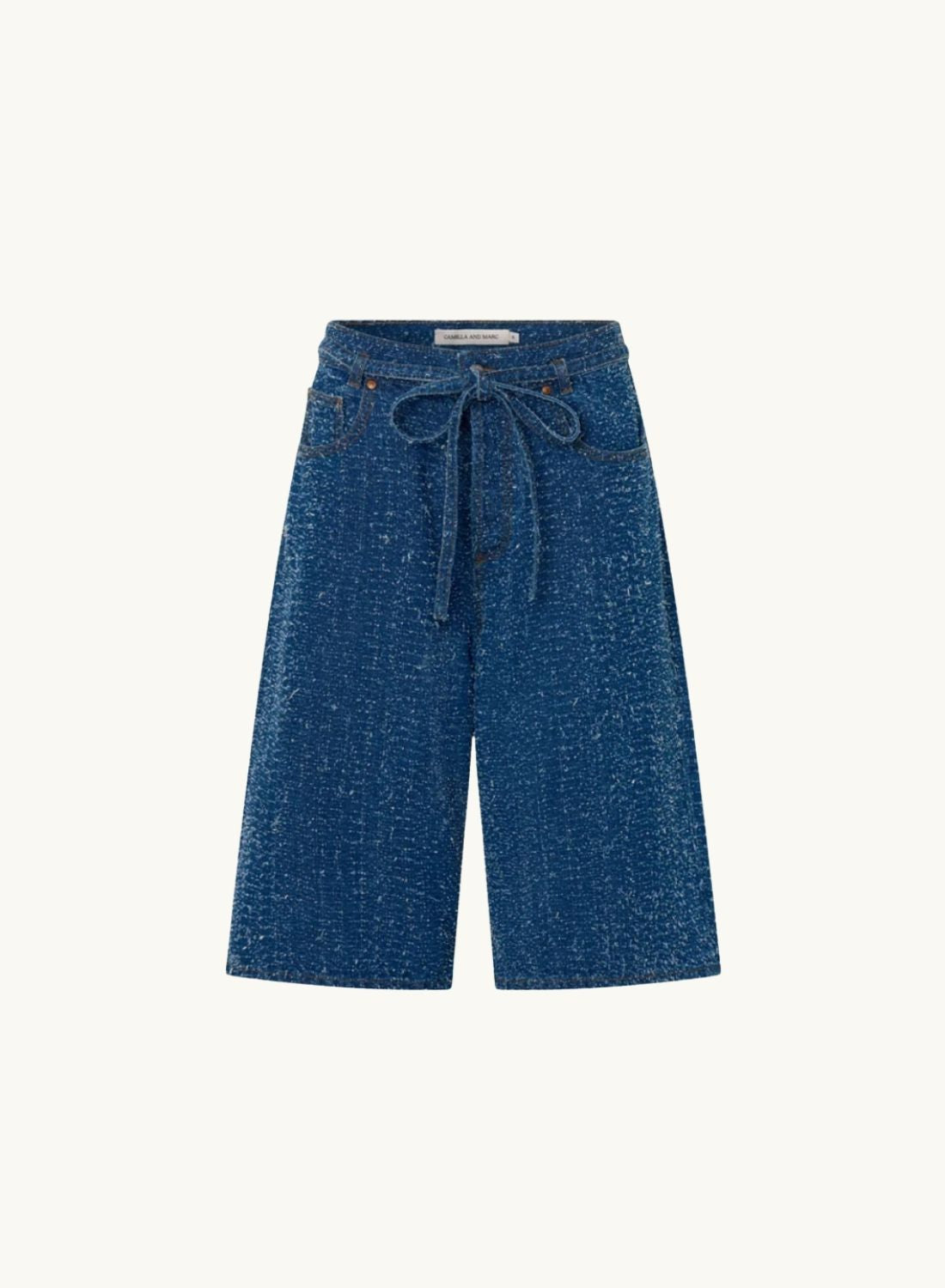 Camilla and Marc Rhodes Denim Short in Blue
