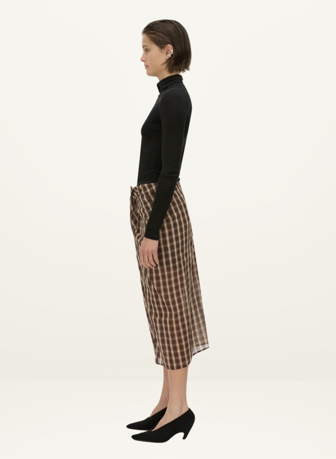 Camilla and Marc Mannix Midi Skirt in Chocolate
