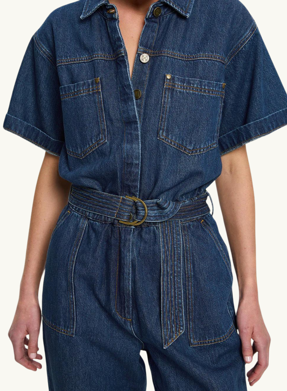 Brae Denim Boilersuit in INDIGO Kivari-Kivari-Frolic Girls