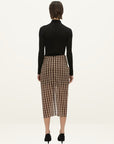 Camilla and Marc Mannix Midi Skirt in Chocolate