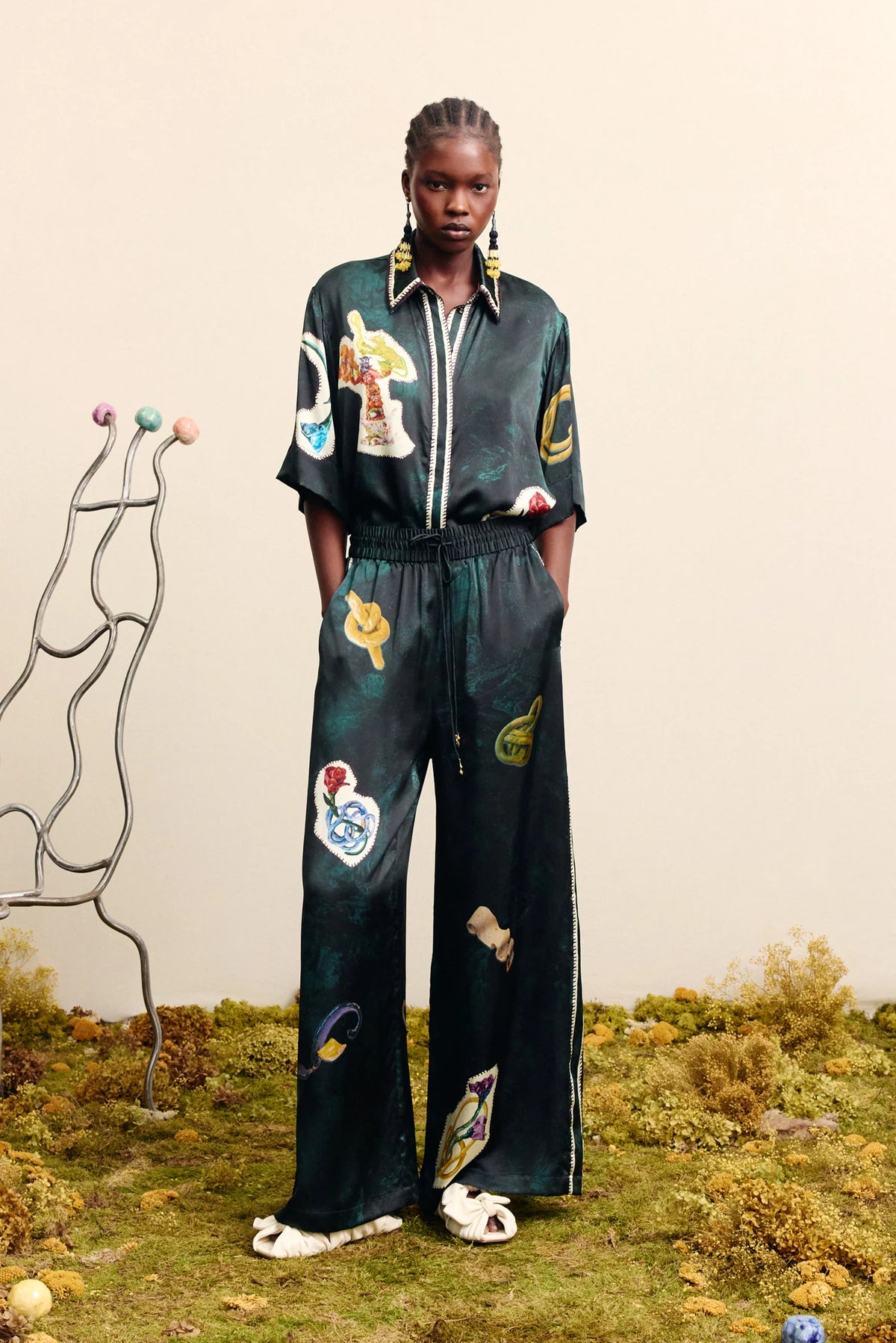 Alemais Florero Silk Pant // COMING SOON NOVEMBER