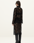Camilla and Marc Zemira Lace Skirt in Black