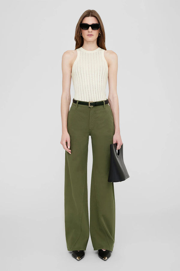 Briley Pant ARMY GREEN Anine Bing