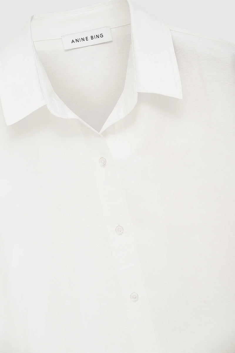 Bruni Shirt WHITE Anine Bing-Anine Bing-Frolic Girls