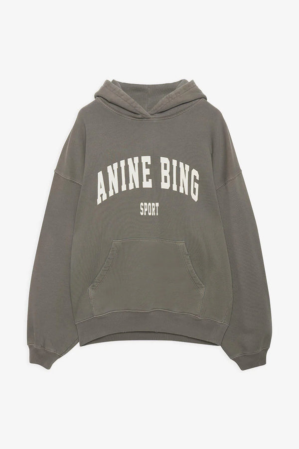Harvey Sweatshirt OLIVE GREEN Anine Bing-Anine Bing-Frolic Girls