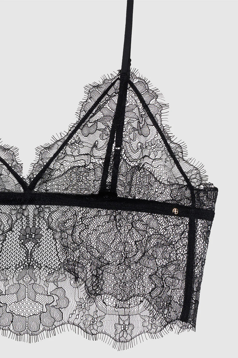 Lace Bralette BLACK Anine Bing-Anine Bing-Frolic Girls