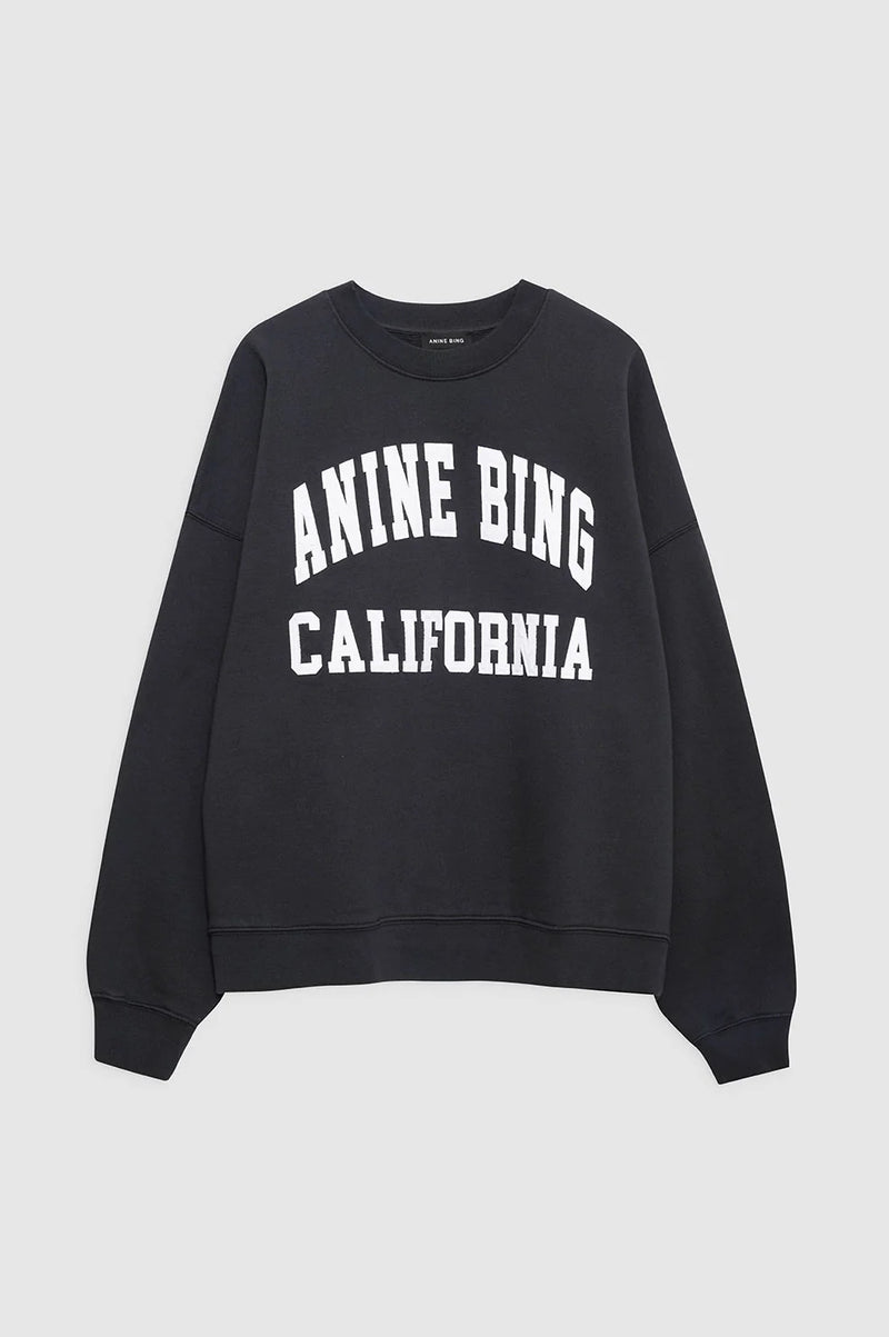 Miles Sweatshirt ANINE BING VINTAGE BLACK Anine Bing-Anine Bing-Frolic Girls