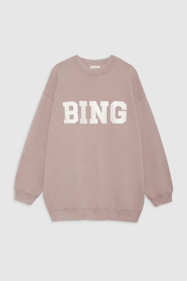Tyler Sweatshirt Satin Bing WASHED IRON Anine Bing-Anine Bing-Frolic Girls