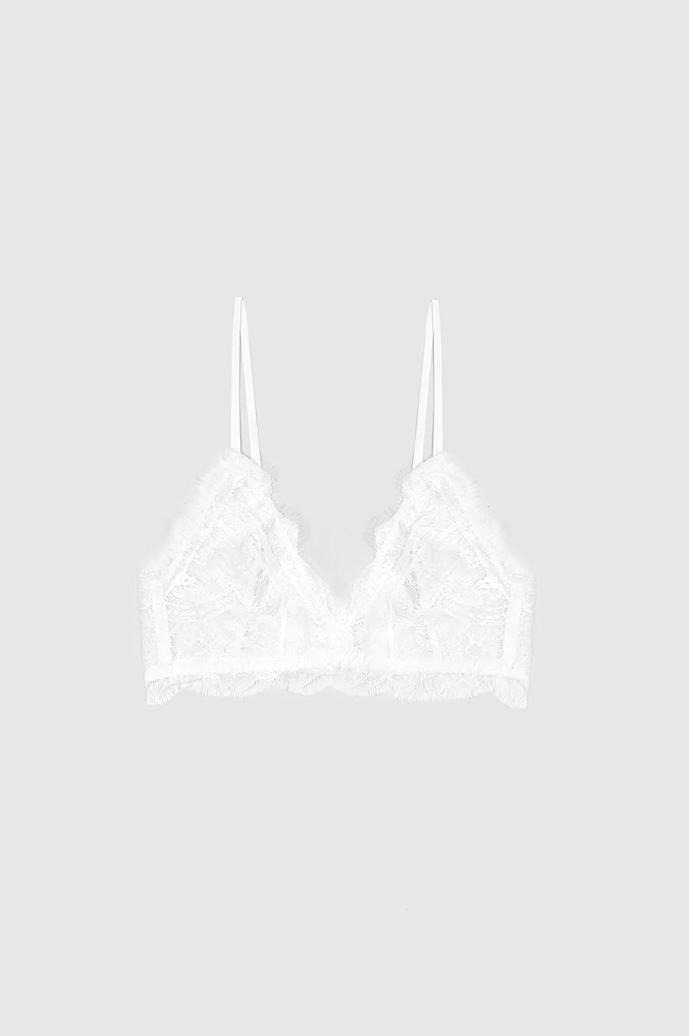 Lace Bra with Trim IVORY Anine Bing-Anine Bing-Frolic Girls