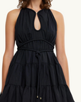 Acler Glastonbury Mini Dress in BLACK