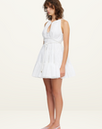 Acler Glastonbury Mini Dress in IVORY