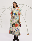 Alemais Bianca Midi Dress in MULTI