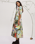Alemais Bianca Midi Dress in MULTI