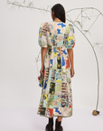 Alemais Bianca Midi Dress in MULTI