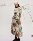 Alemais Bianca Midi Dress in MULTI