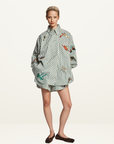 Alemais Bisou Embroidered Long Sleeve Shirt